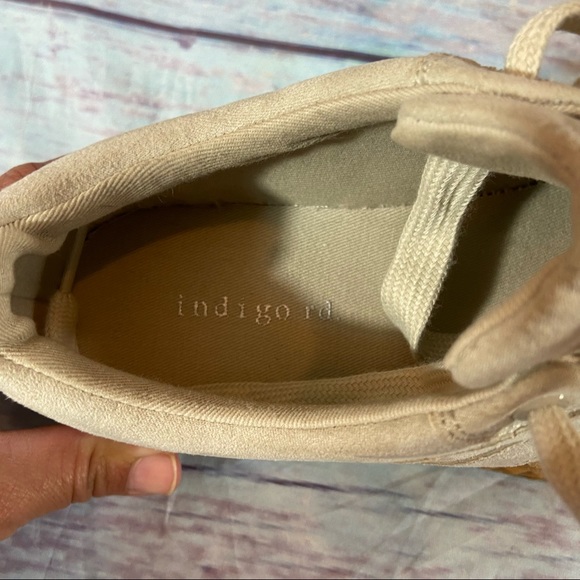 Nib Indigo Rd. Faux Suede sneakers sz5.5 - Picture 4 of 9